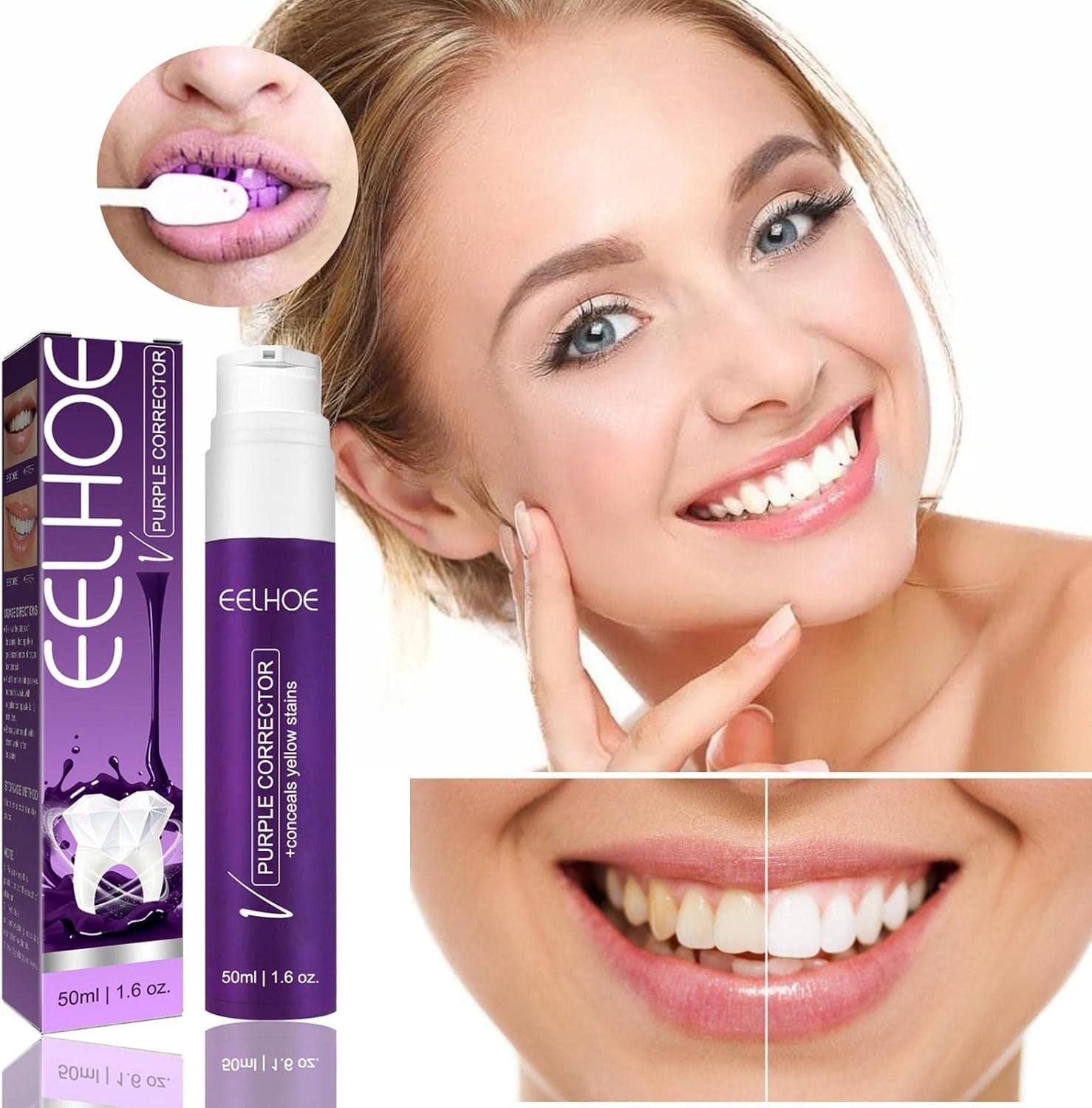 EELHOE Color Corrector Toothpaste - 50ml SKU: WB-UA1415