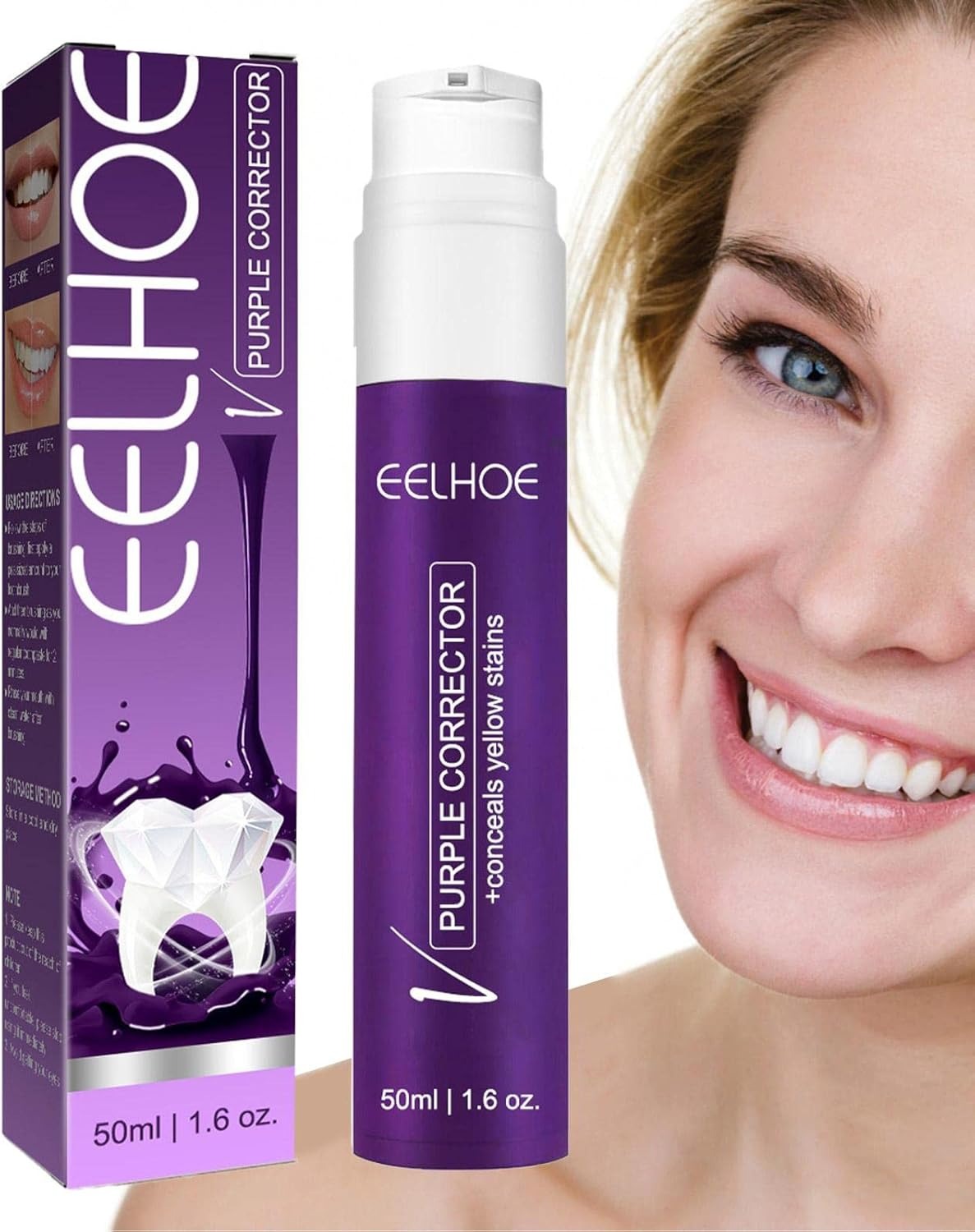 EELHOE Color Corrector Toothpaste - 50ml SKU: WB-UA1415