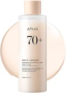 Anua -Rice 70 Glow Milky Toner (Original)