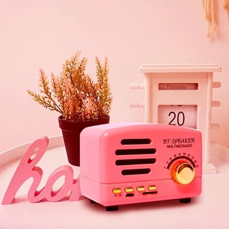 Compact Retro Wireless Speaker