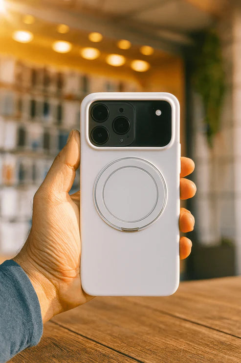 MagSafe-Compatible Silicone Shockproof iPhone Cover