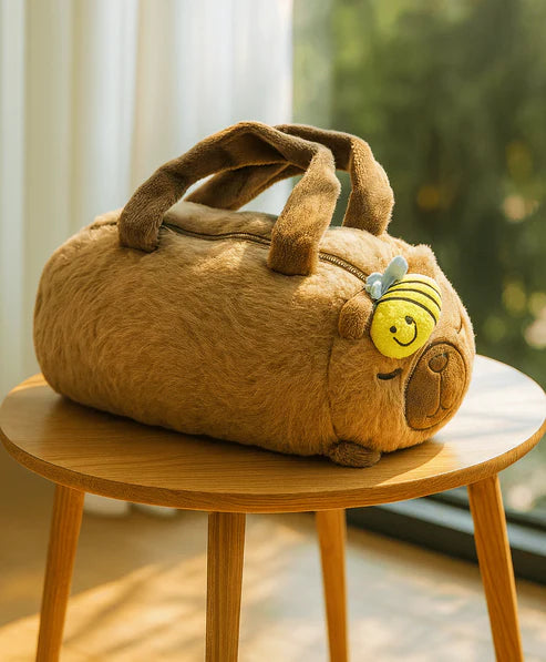 Plush Animal Handbag with Cute Design